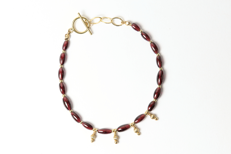 Garnet/gf Bracelets